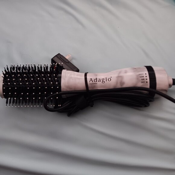 Hair Dryer Adagio California Professional Blowout Brush in Marble